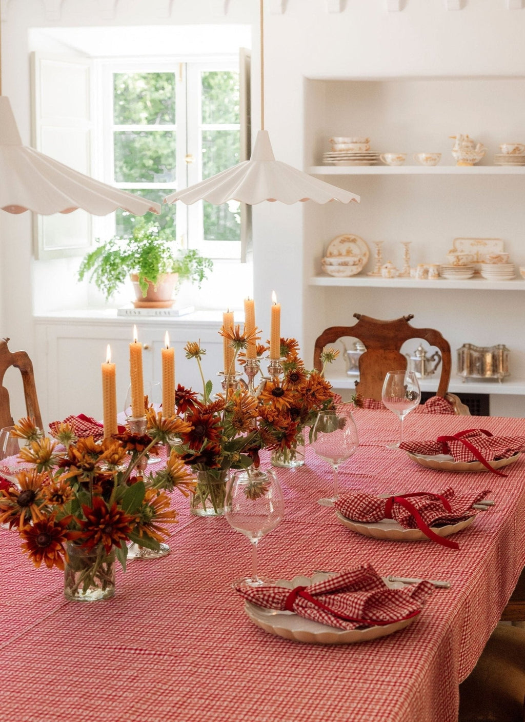 Soho Red Tablecloth