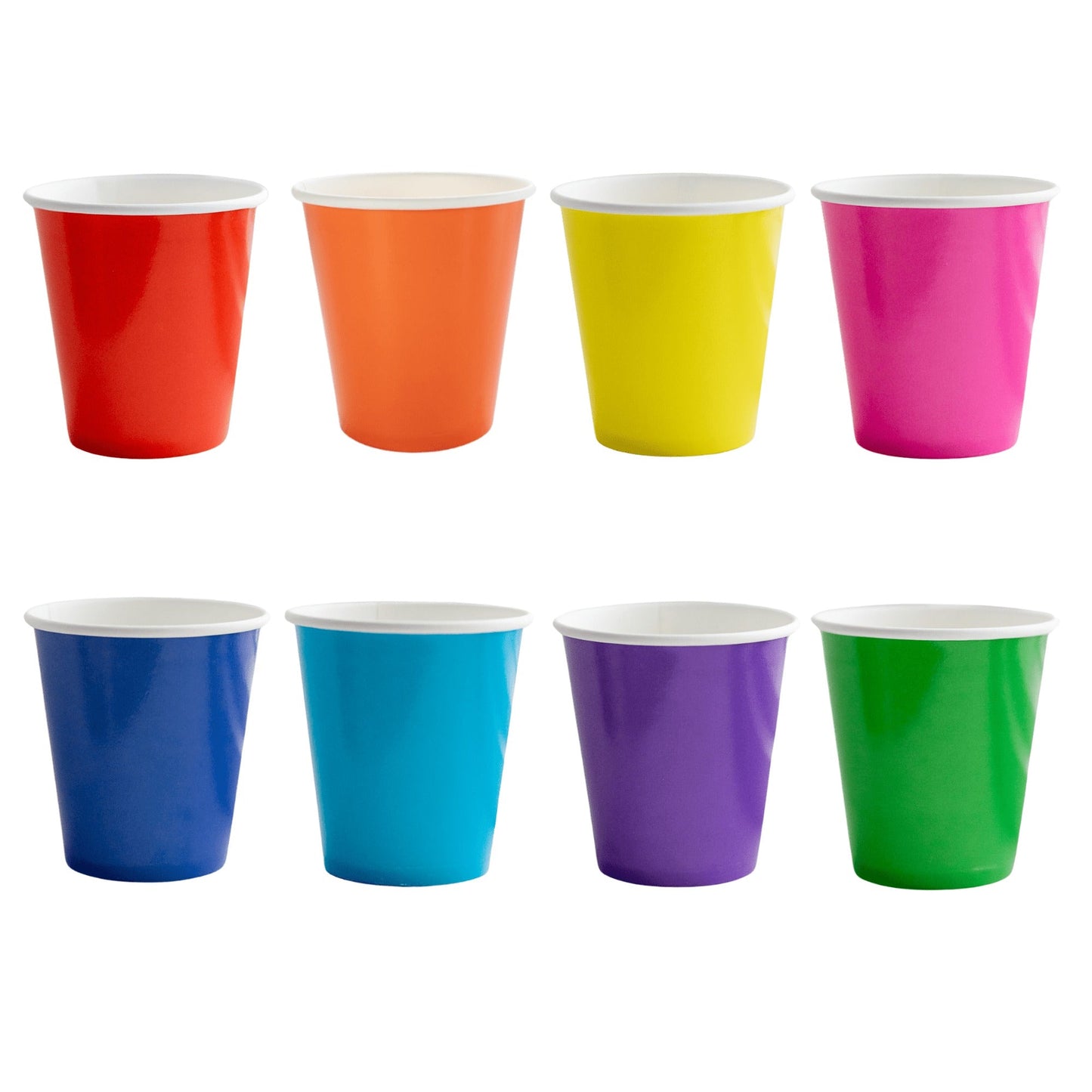 Sprinkles & Smiles Assorted Rainbow Cups