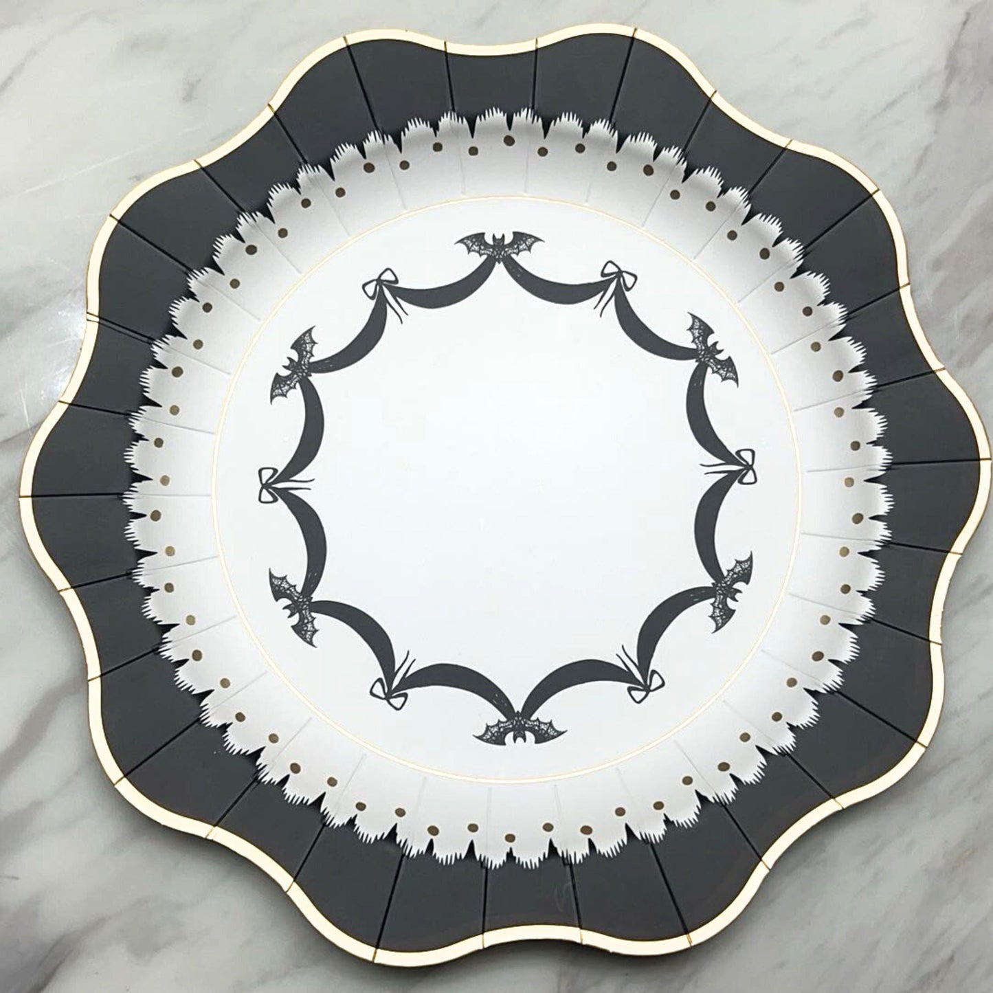 Elegant Halloween Dinner Plates
