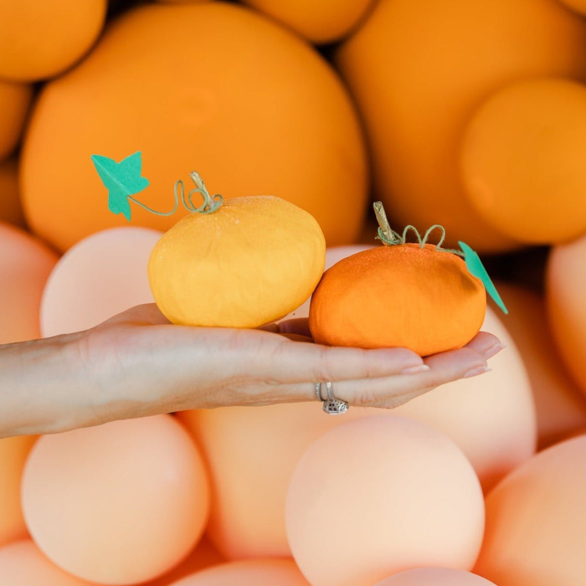 Mini Pumpkin Surprise Ball