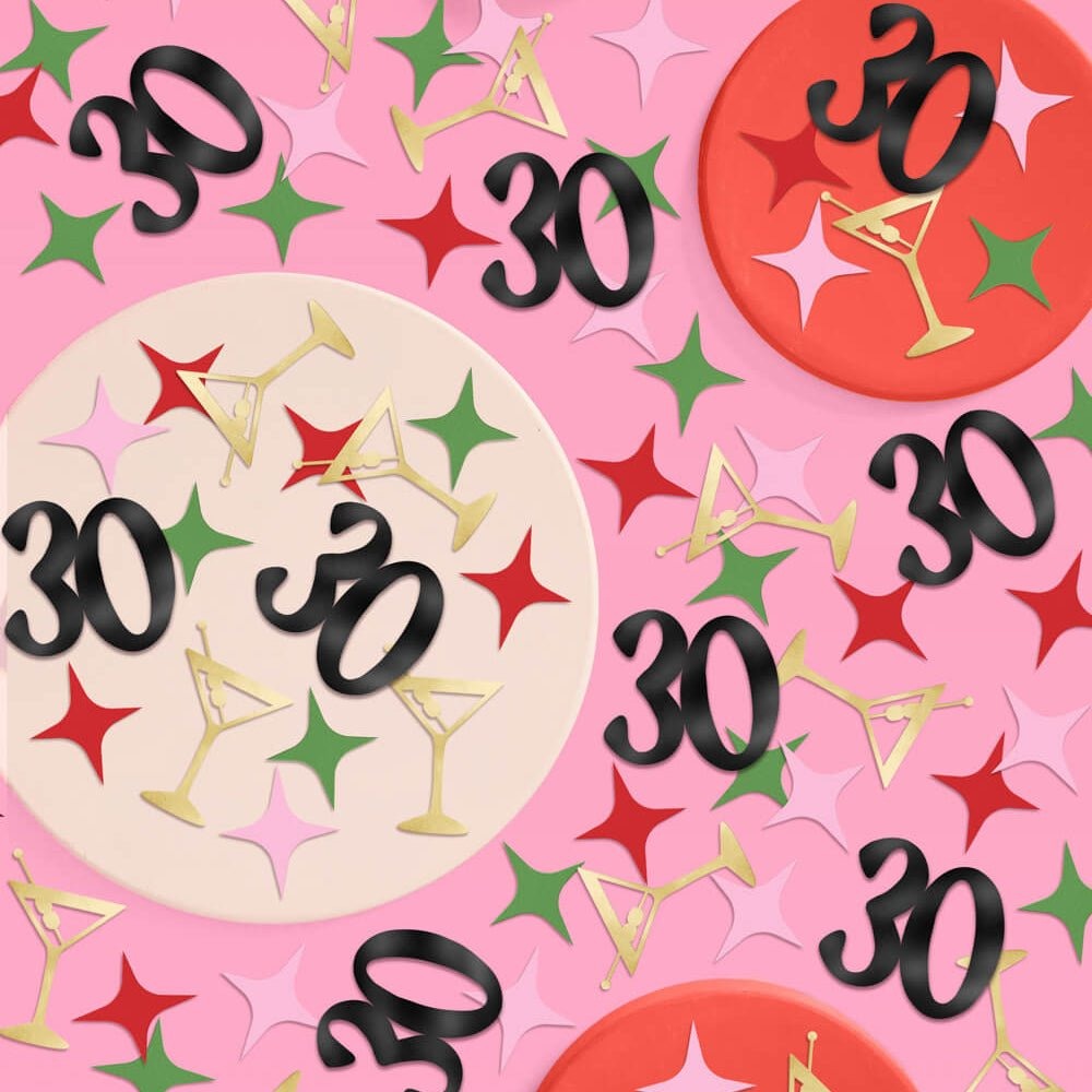 Dirty 30 Birthday Confetti