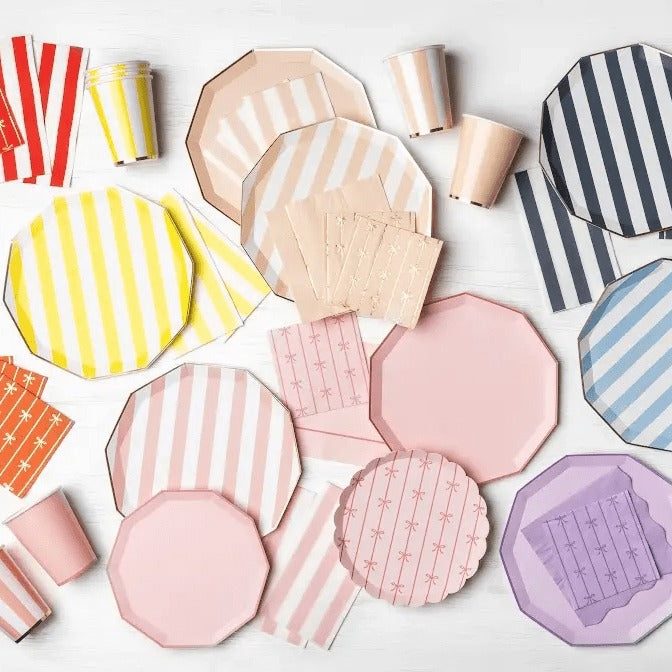 Sweet Peach Signature Bow Small Napkins