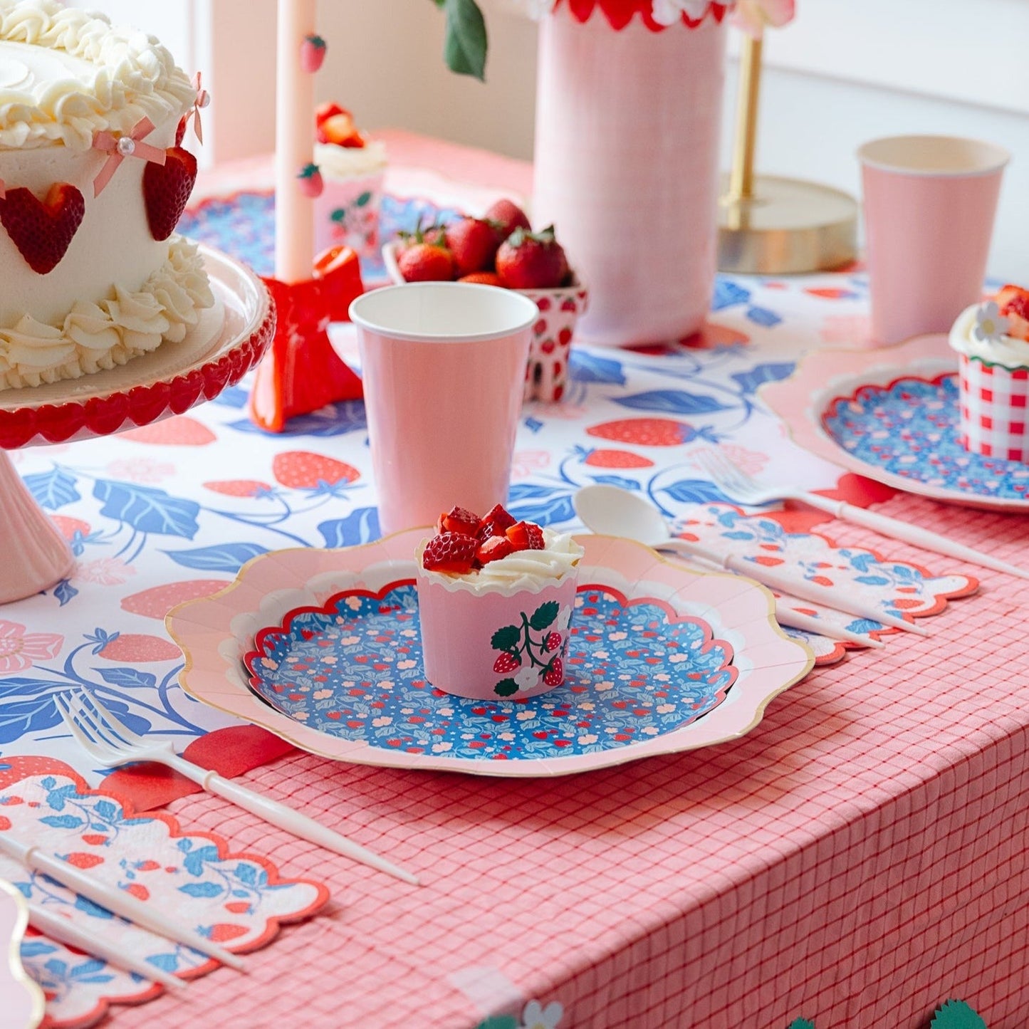 Summer Strawberry Small Plates