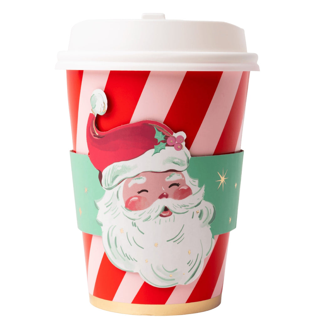 Jolly Santa Hot Cups