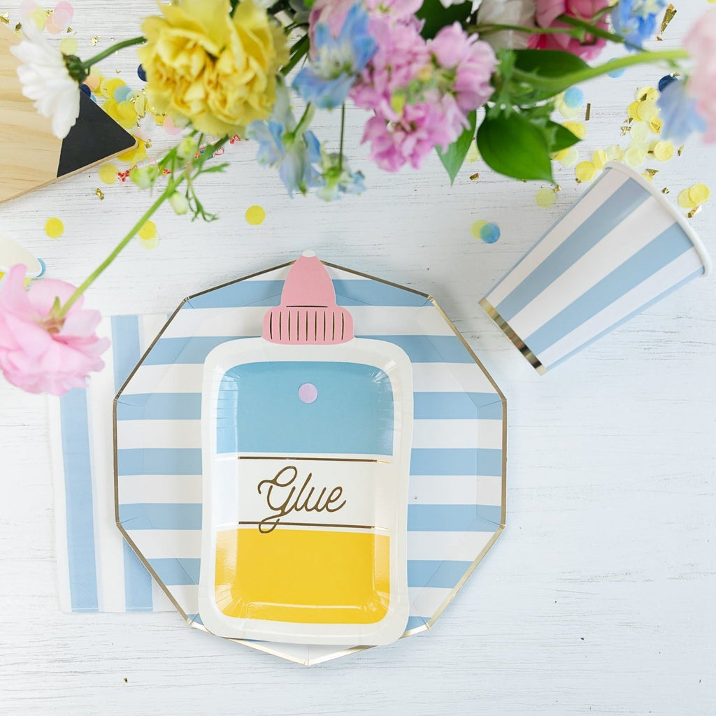 Glue Bottle Shaped Plates