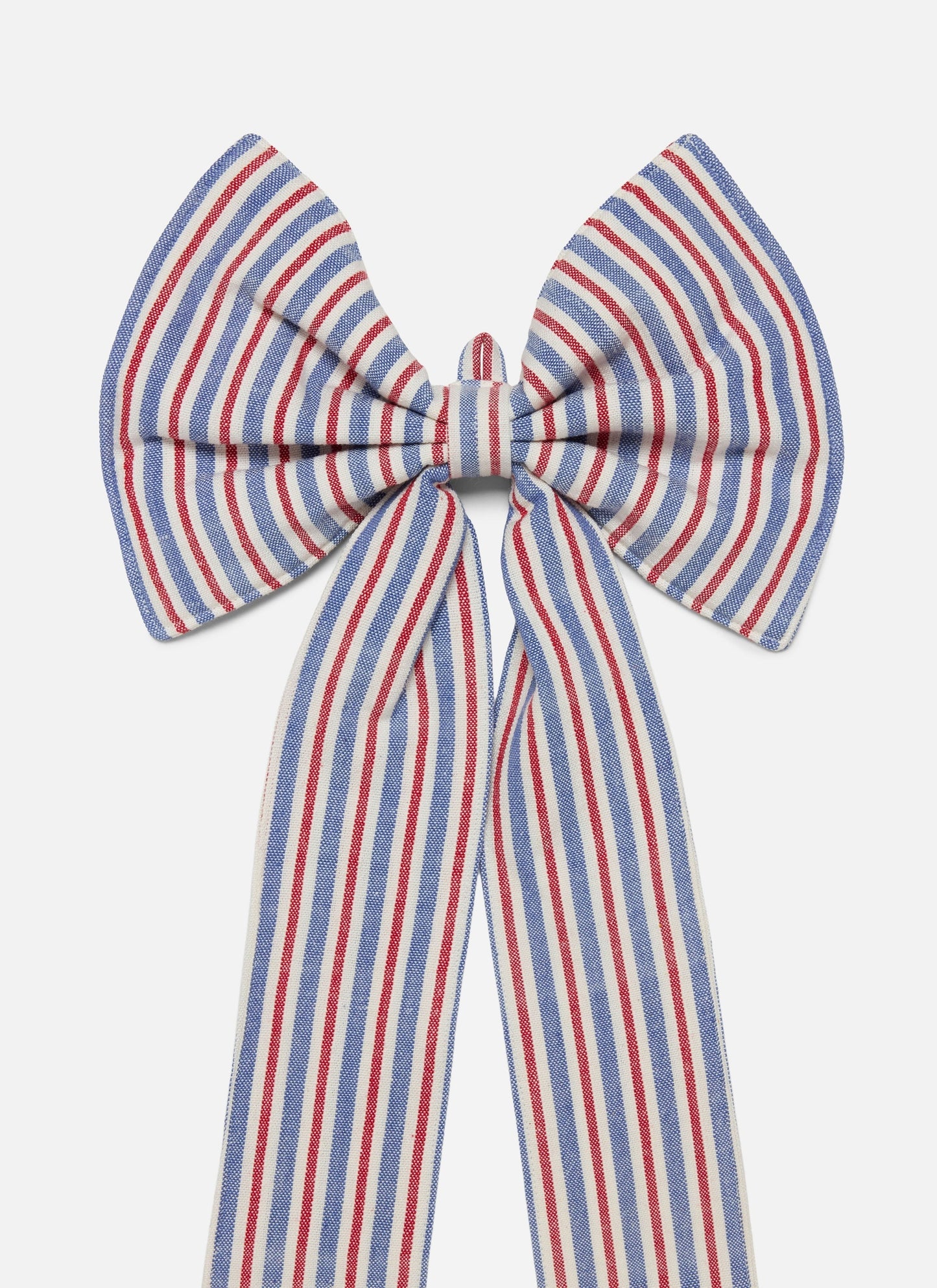 Americana Petite Stripe Fabric Bow