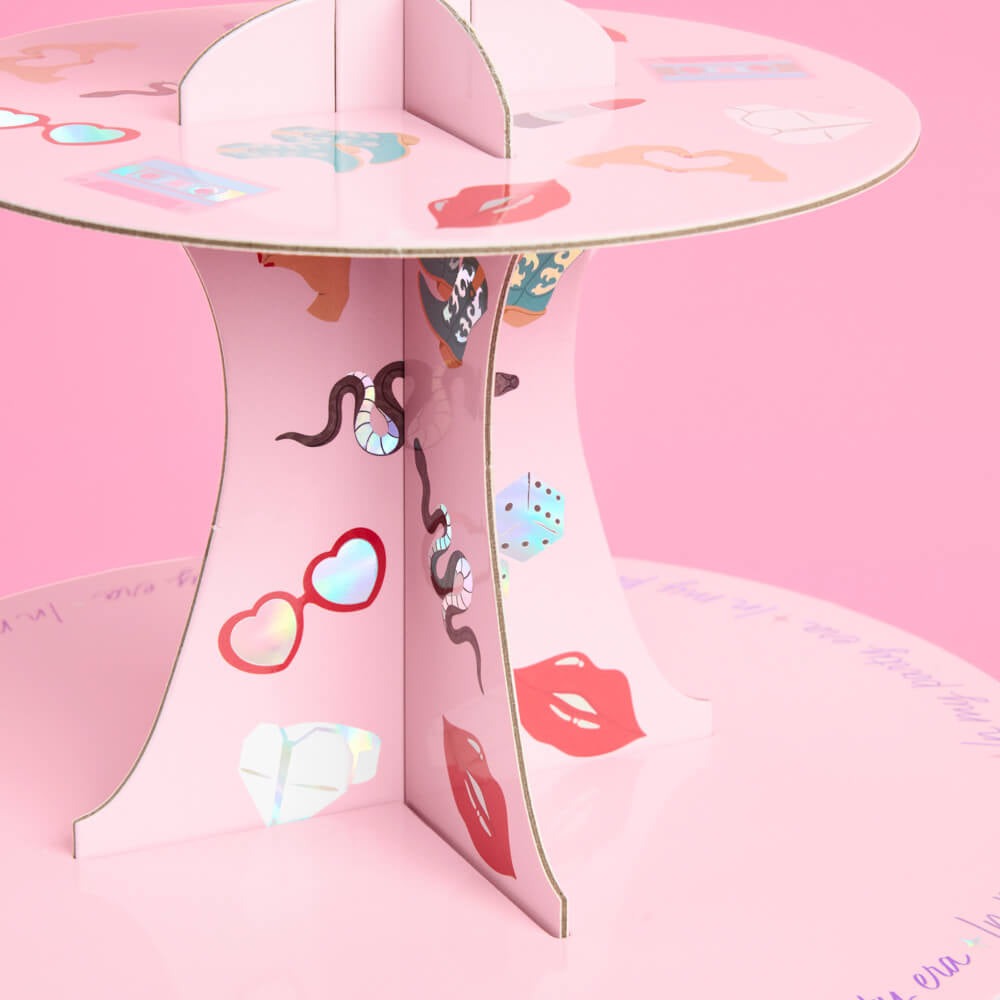 Unofficial Swiftie Eras Cupcake Tower