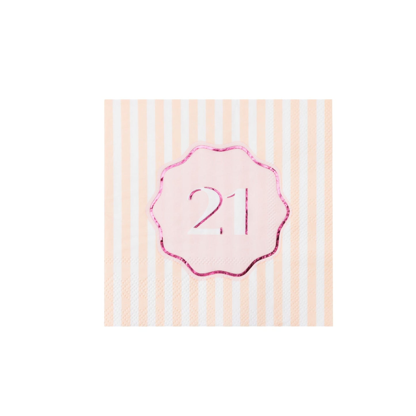 21st Birthday Cocktail Napkins