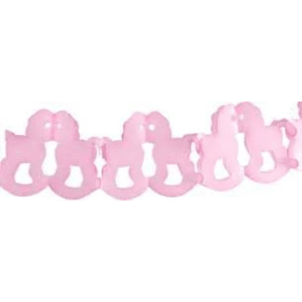 Rocking Horse Tissue Paper Garland