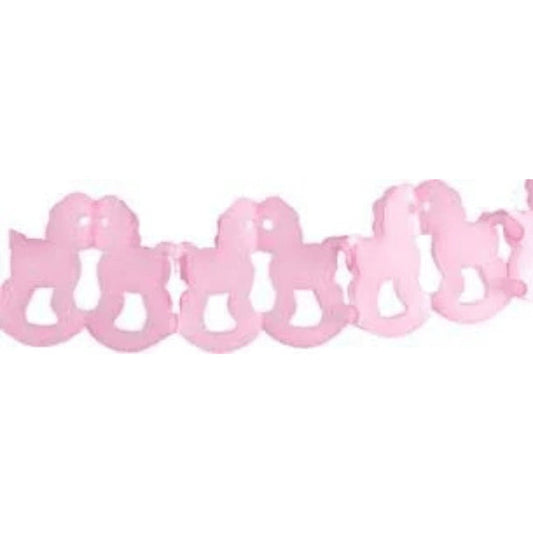 Rocking Horse Tissue Paper Garland