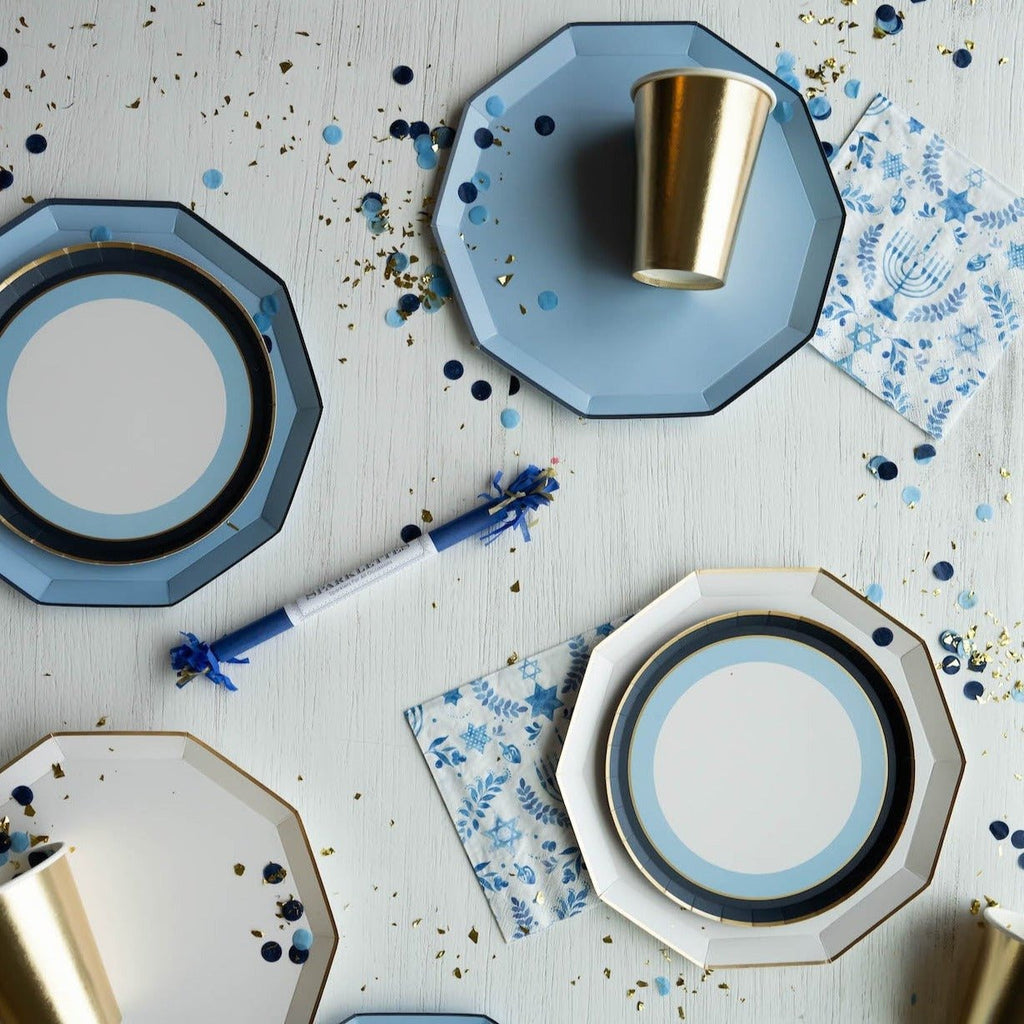 Sky Blue Signature Large Plates