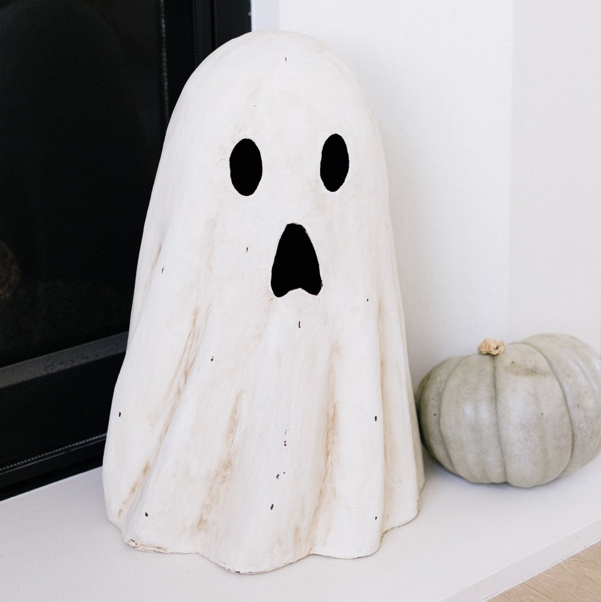 Bethany Lowe Ghost Luminary Large Paper Mache