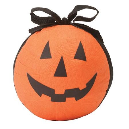 Jack-O-Lantern Deluxe Surprise Ball with Bow