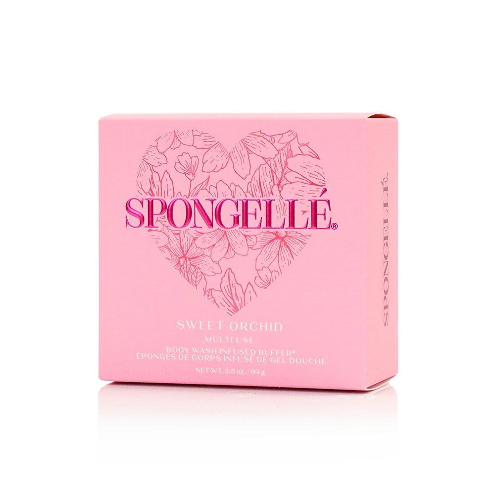 Sweet Orchid Heart Buffer Sponge