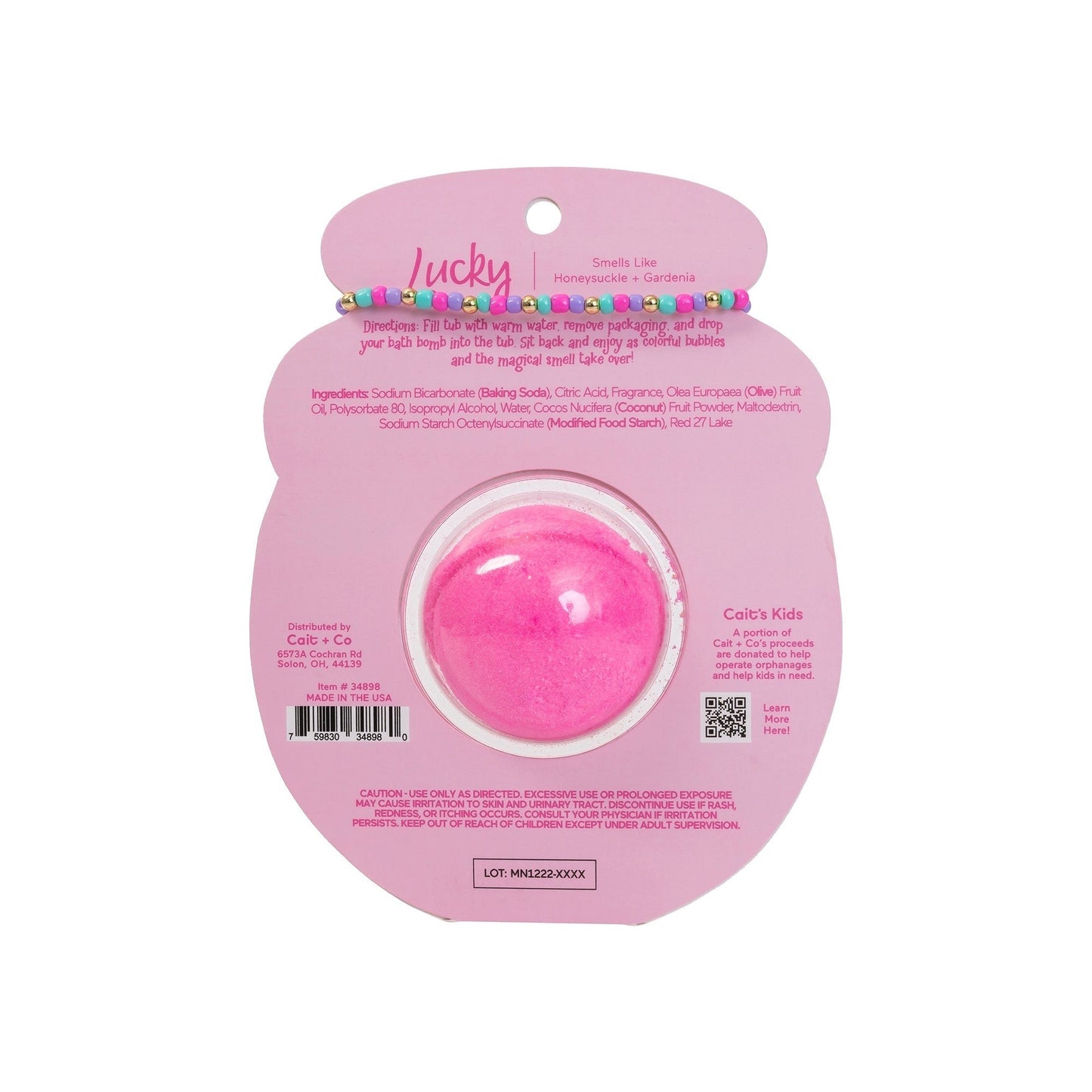 Lucky Friendship Bracelet Bath Bomb