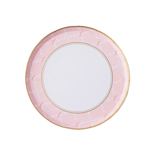 Petal Pink Trellis Small Plates