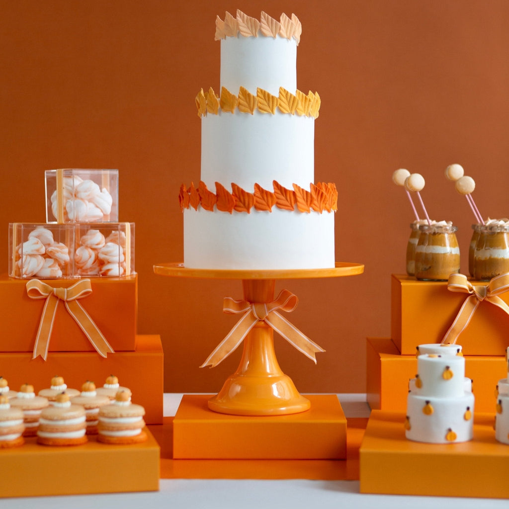 Orange Display Box Risers