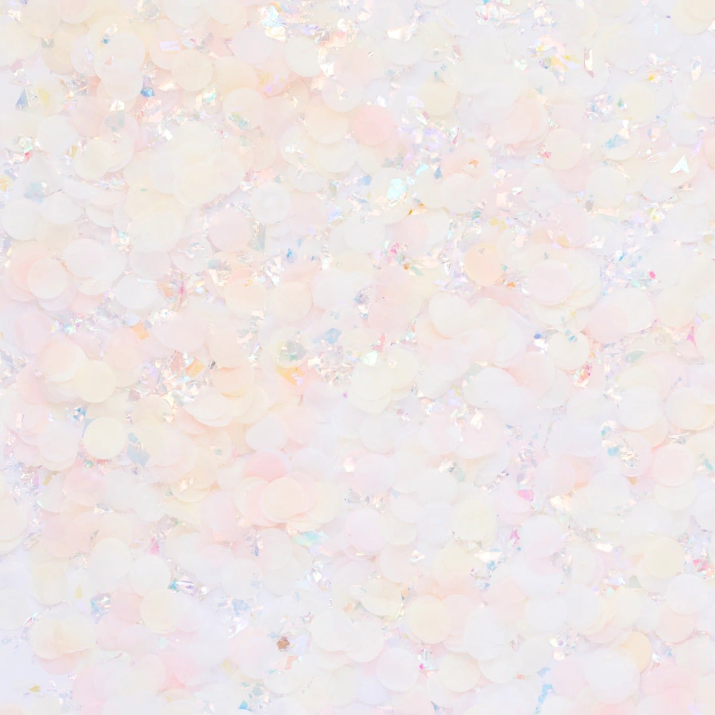 Dream Blush Iridescent Confetti