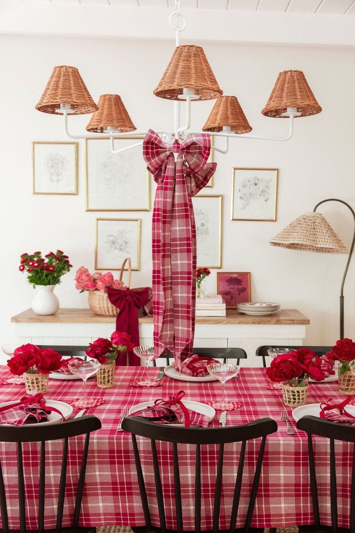 Rosehill Plaid Tablecloth
