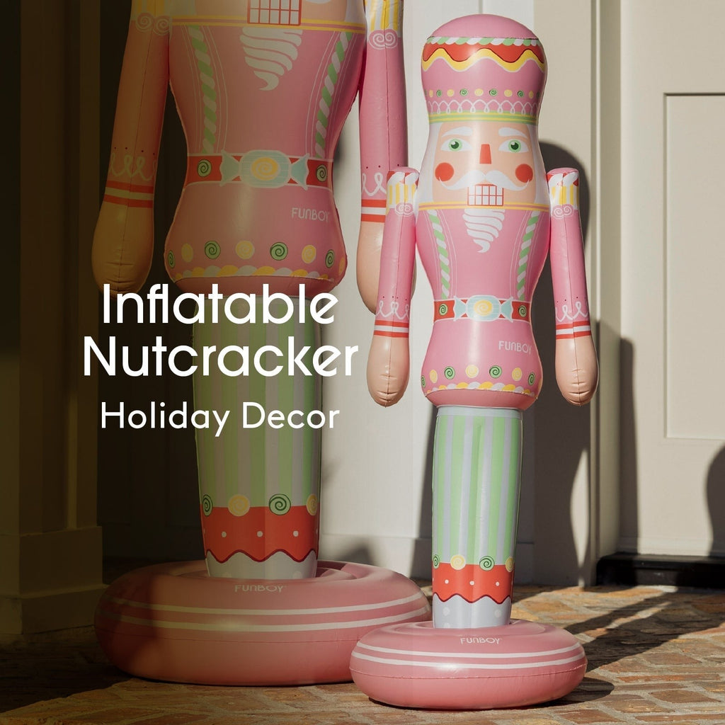 Small Inflatable Pink Nutcracker