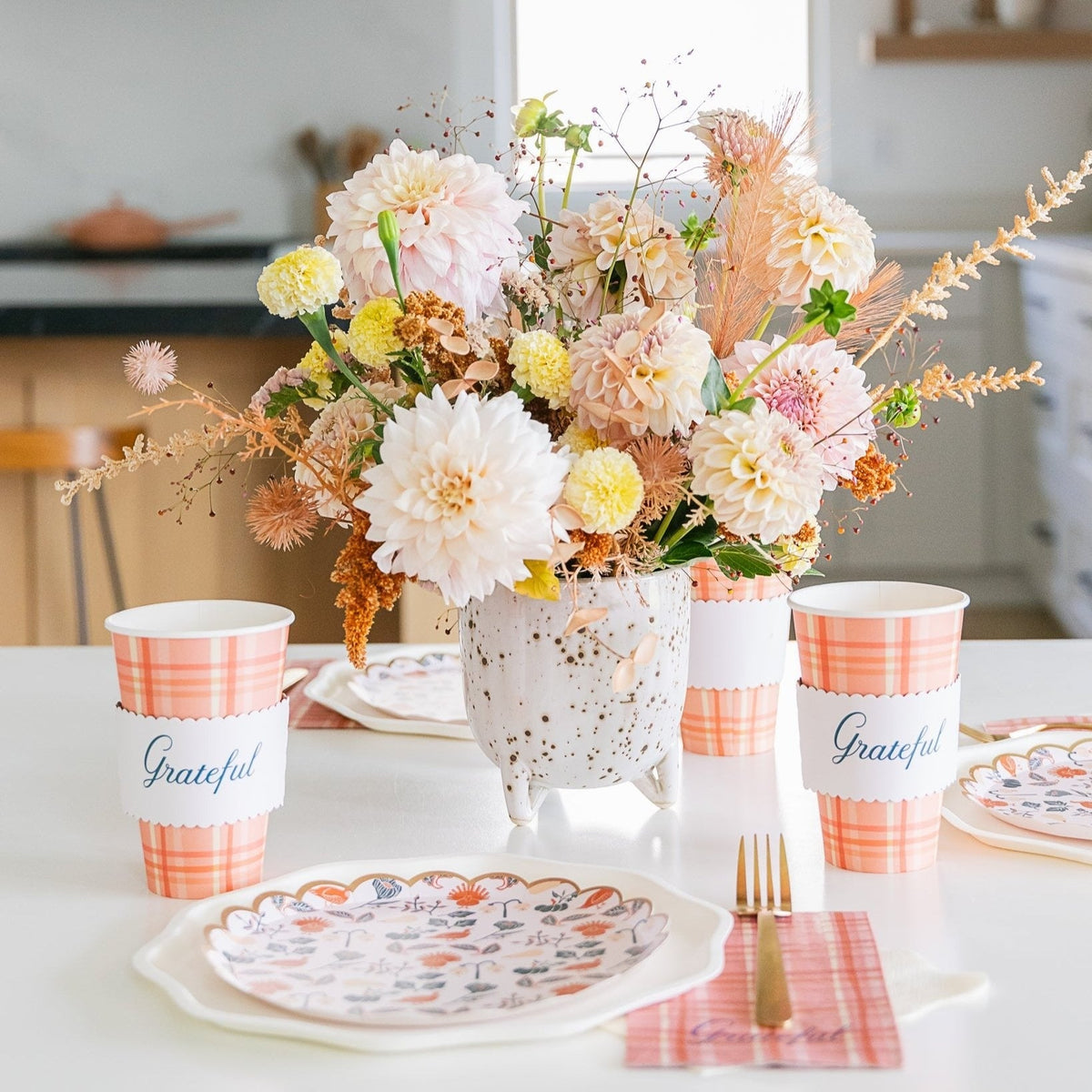 Bonjour Fete X the House That Lars Built Thanksgiving Coffee Cups