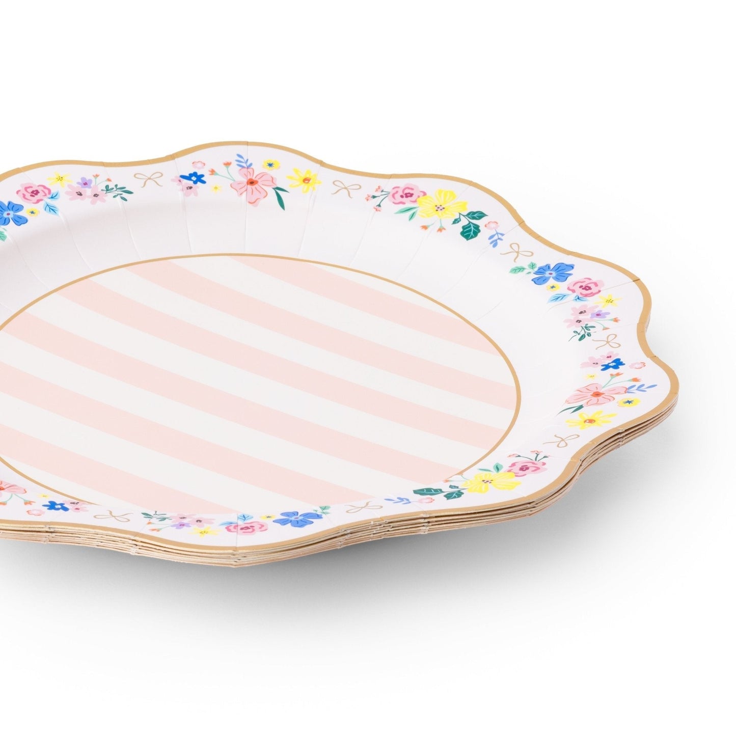 Multicolor Elegant Floral Dinner Plates