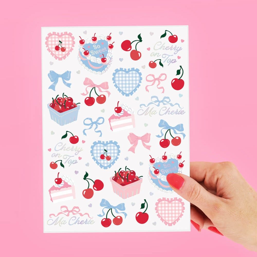 Cherry Temporary Tattoos