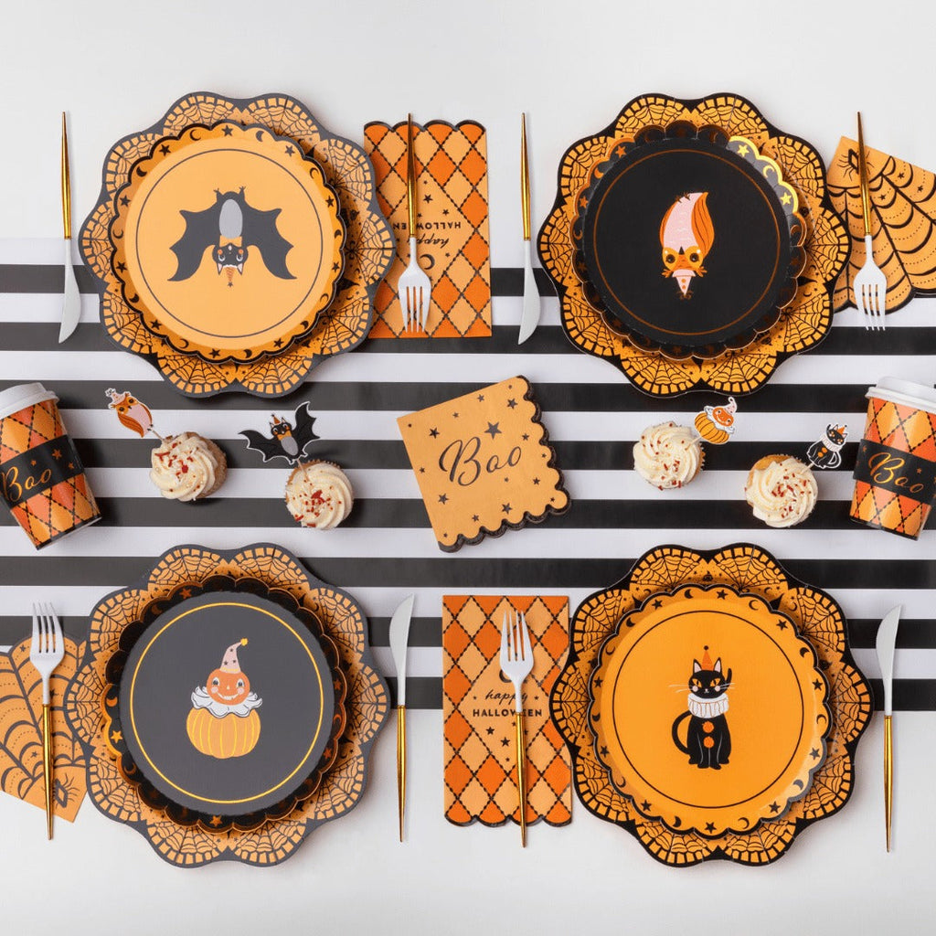 Vintage Halloween Boo Small Napkins