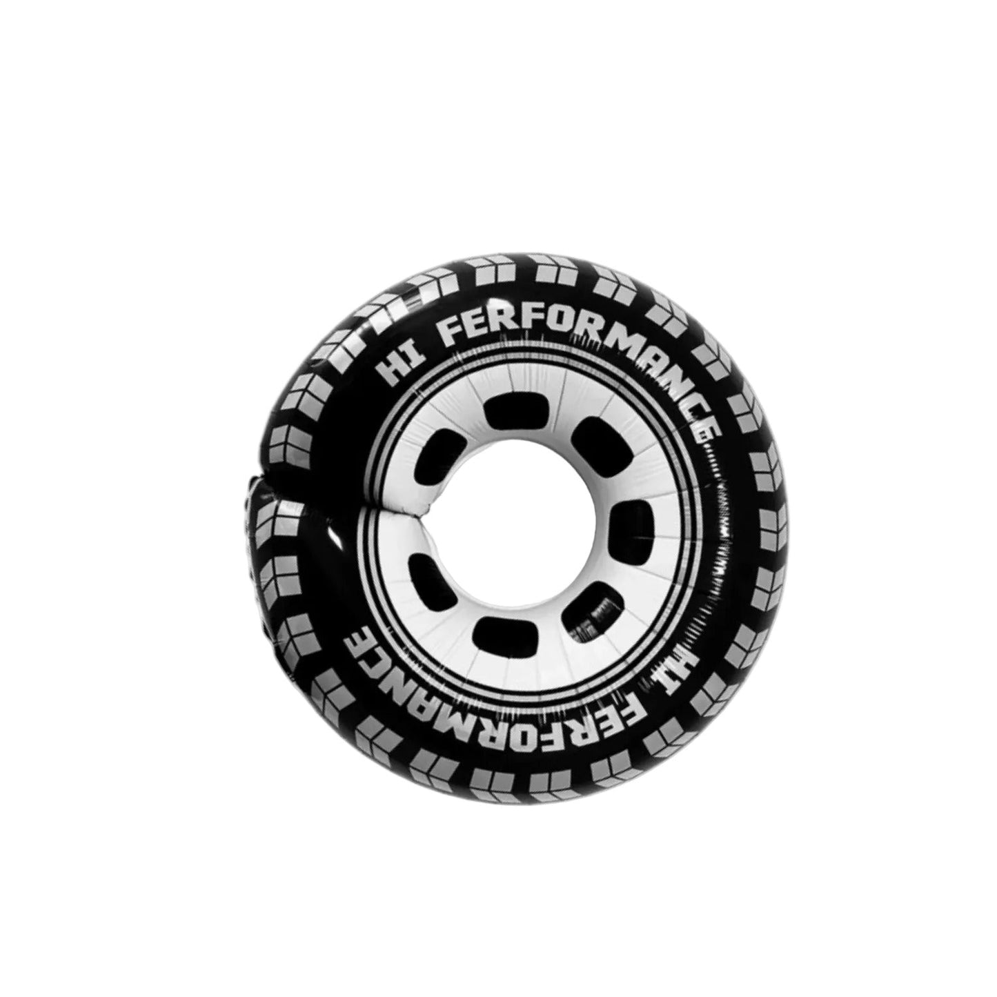 Race Car Tire Foil Balloon