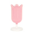 Pink Flower Shaped Plastic Cup