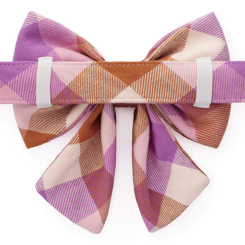 Bramble Flannel Lady Dog Bow