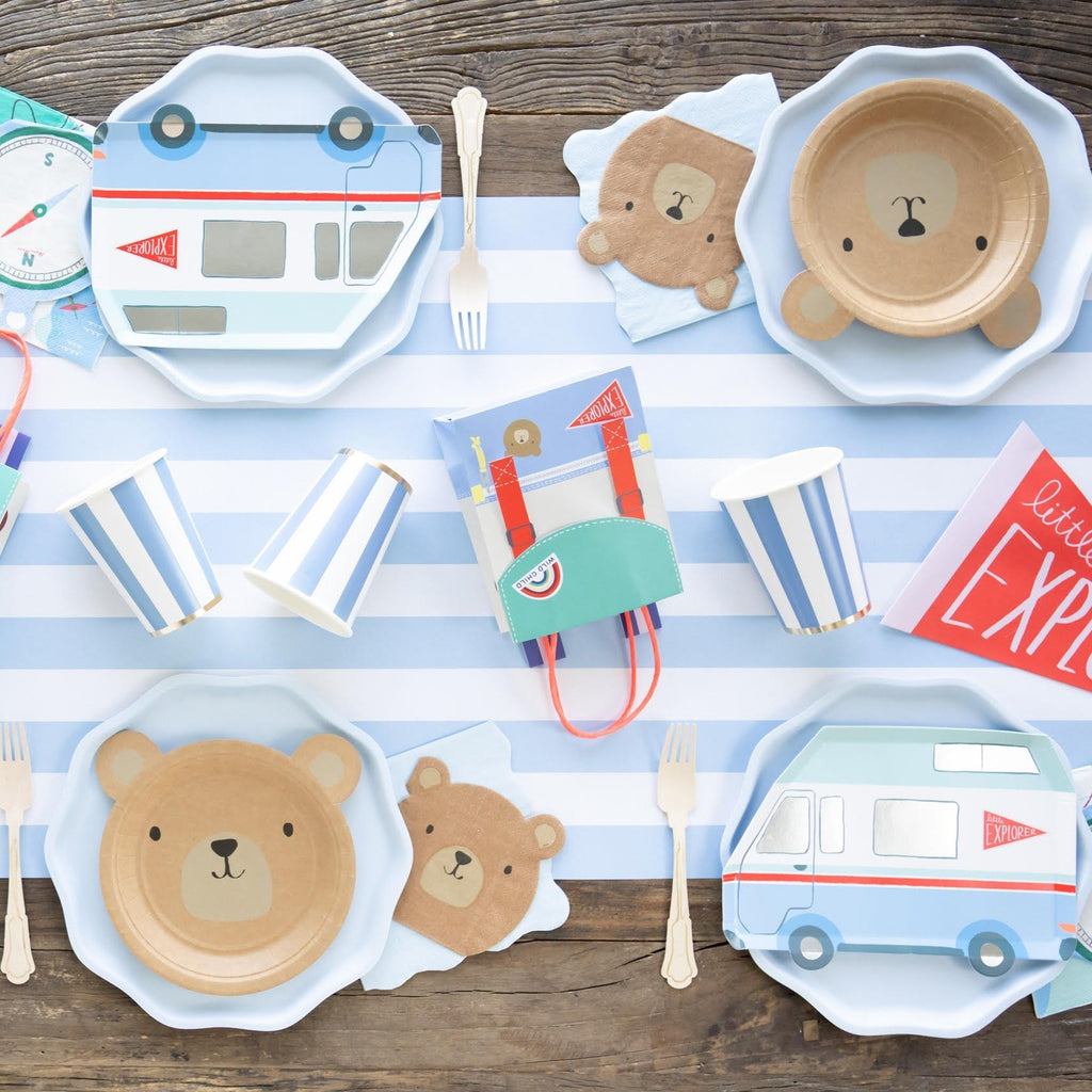 Sky Blue Eco Large Napkins
