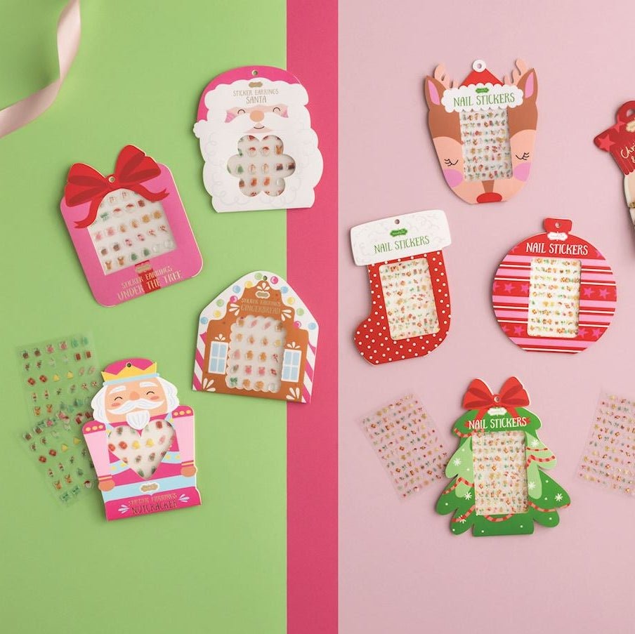 Christmas Stick-On Earring Set