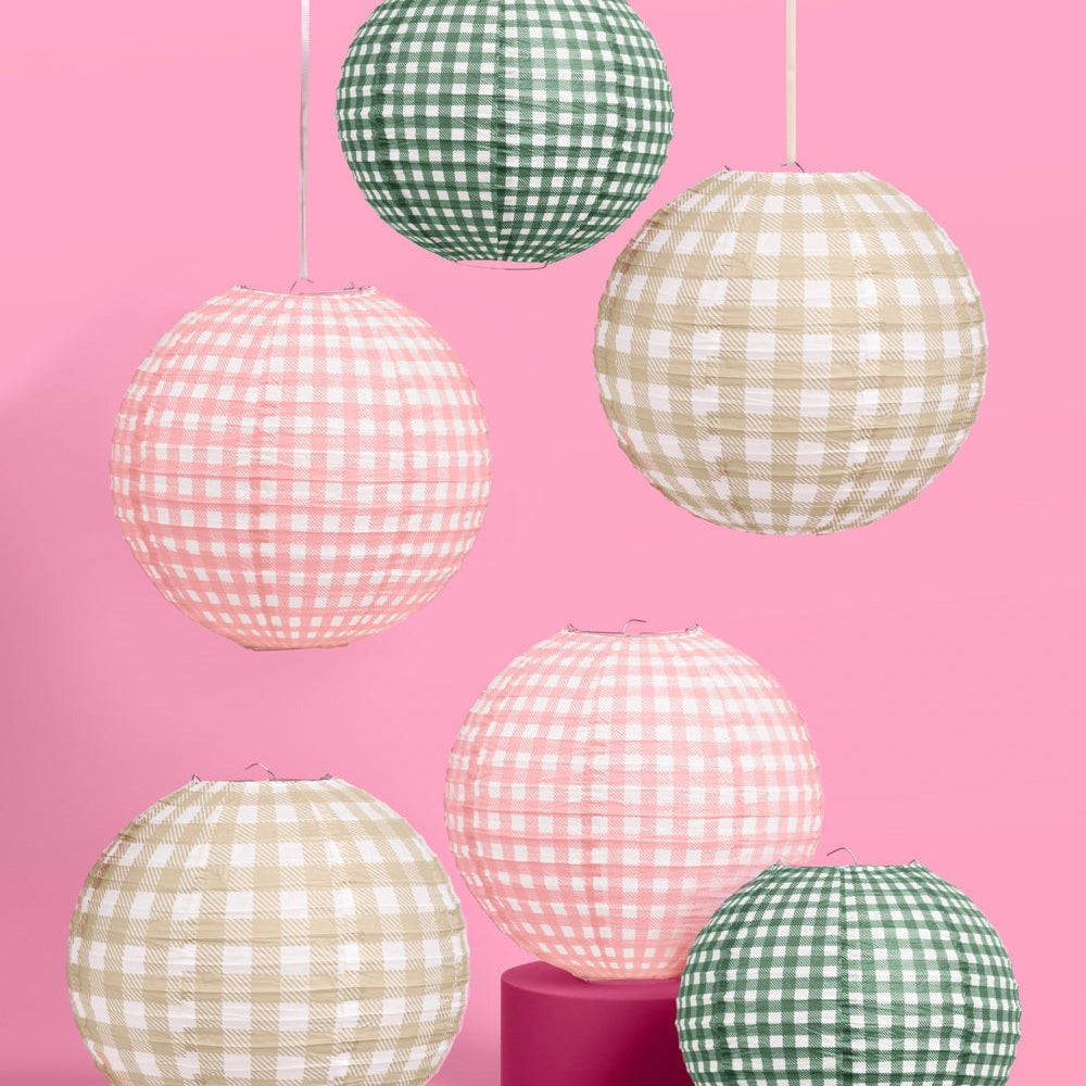 Camp Lantern Set | 6 Paper Party Decorations