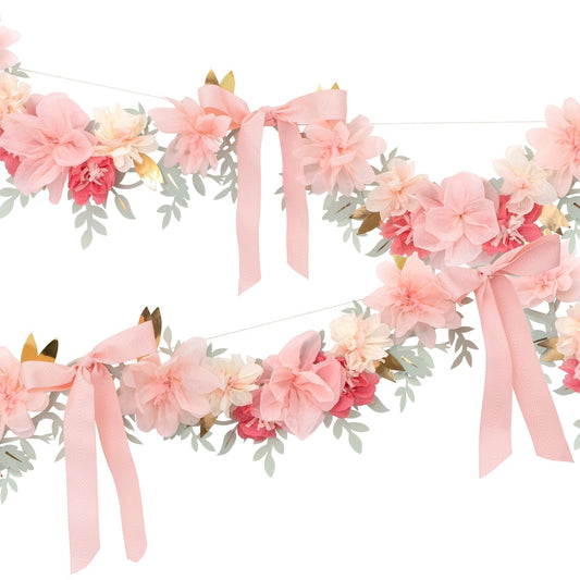 Meri Meri X Laduree Paris Floral Garland