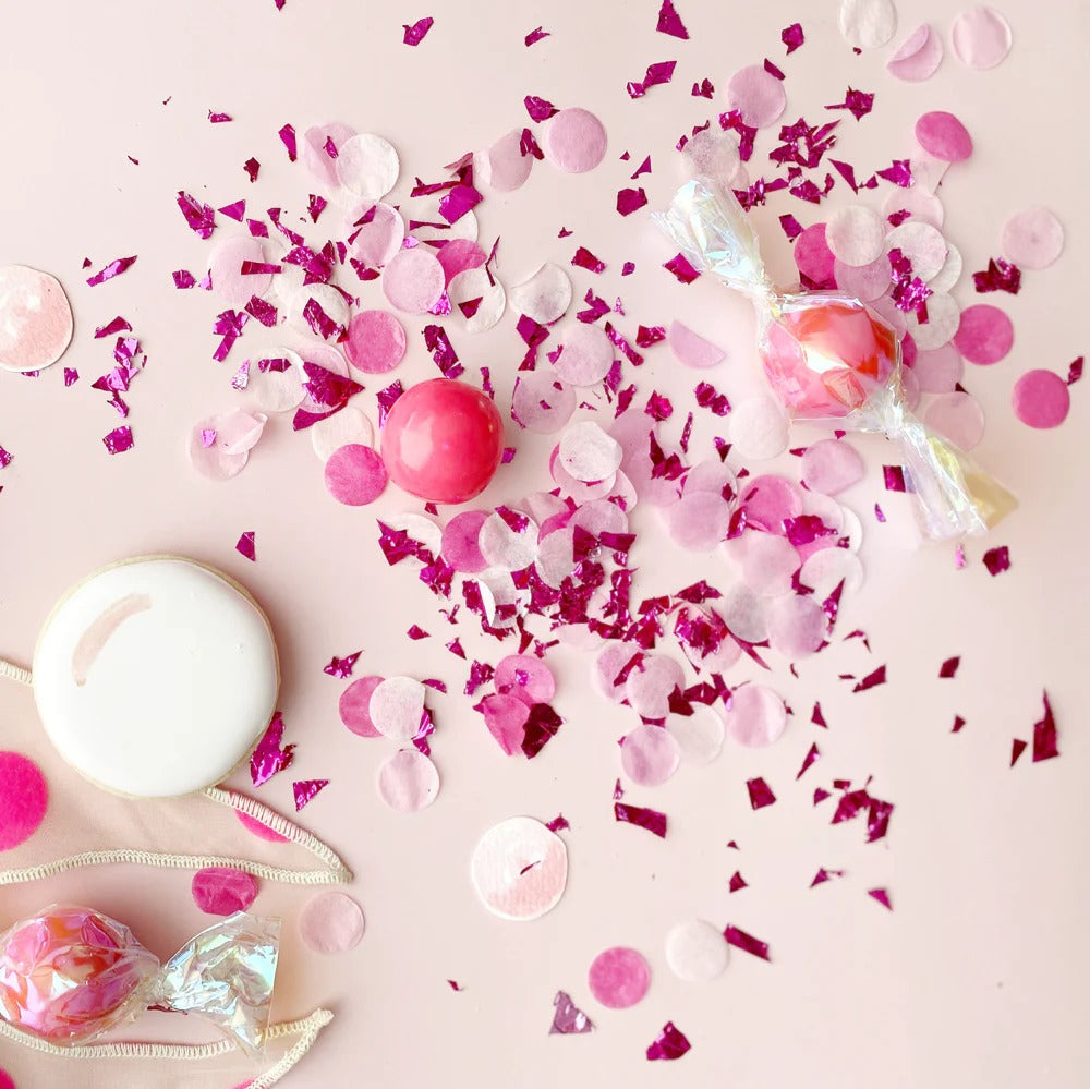 Pink Bubblegum Confetti