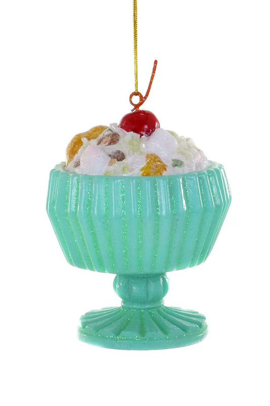 Ambrosia Salad Glass Ornament by Cody Foster