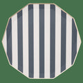 Midnight Blue Signature Cabana Stripe Plates