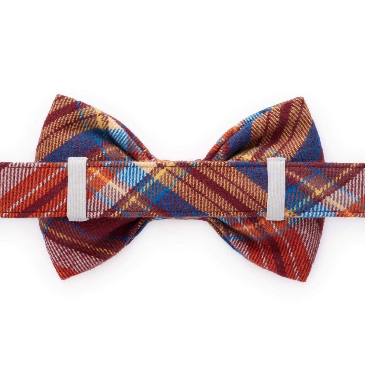 Marlow Plaid Flannel Bow Tie Collar