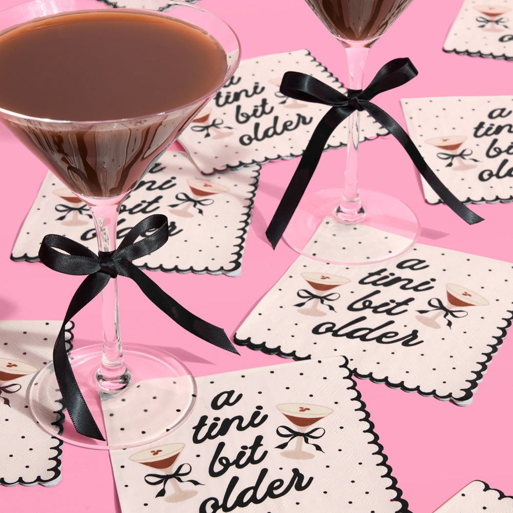 A Tini Bit Older Cocktail Napkins