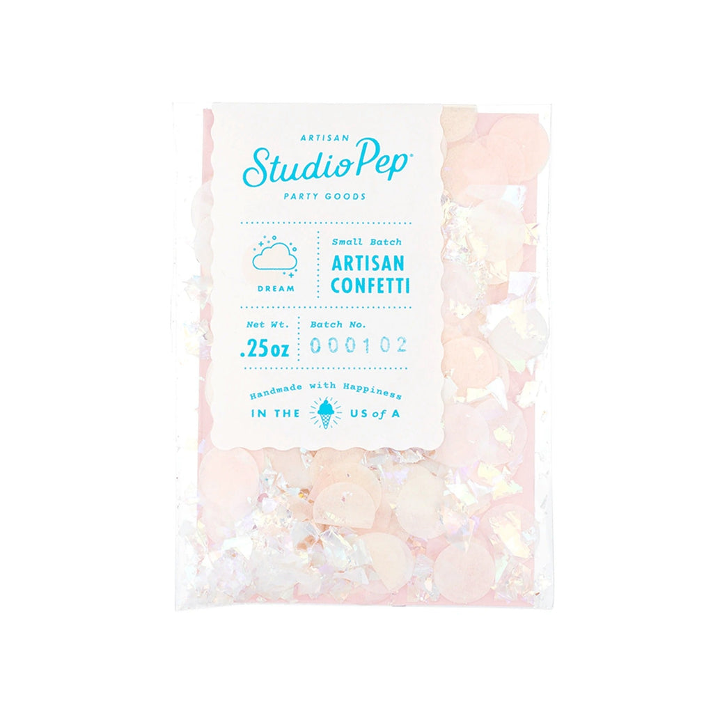 Dream Blush Iridescent Confetti