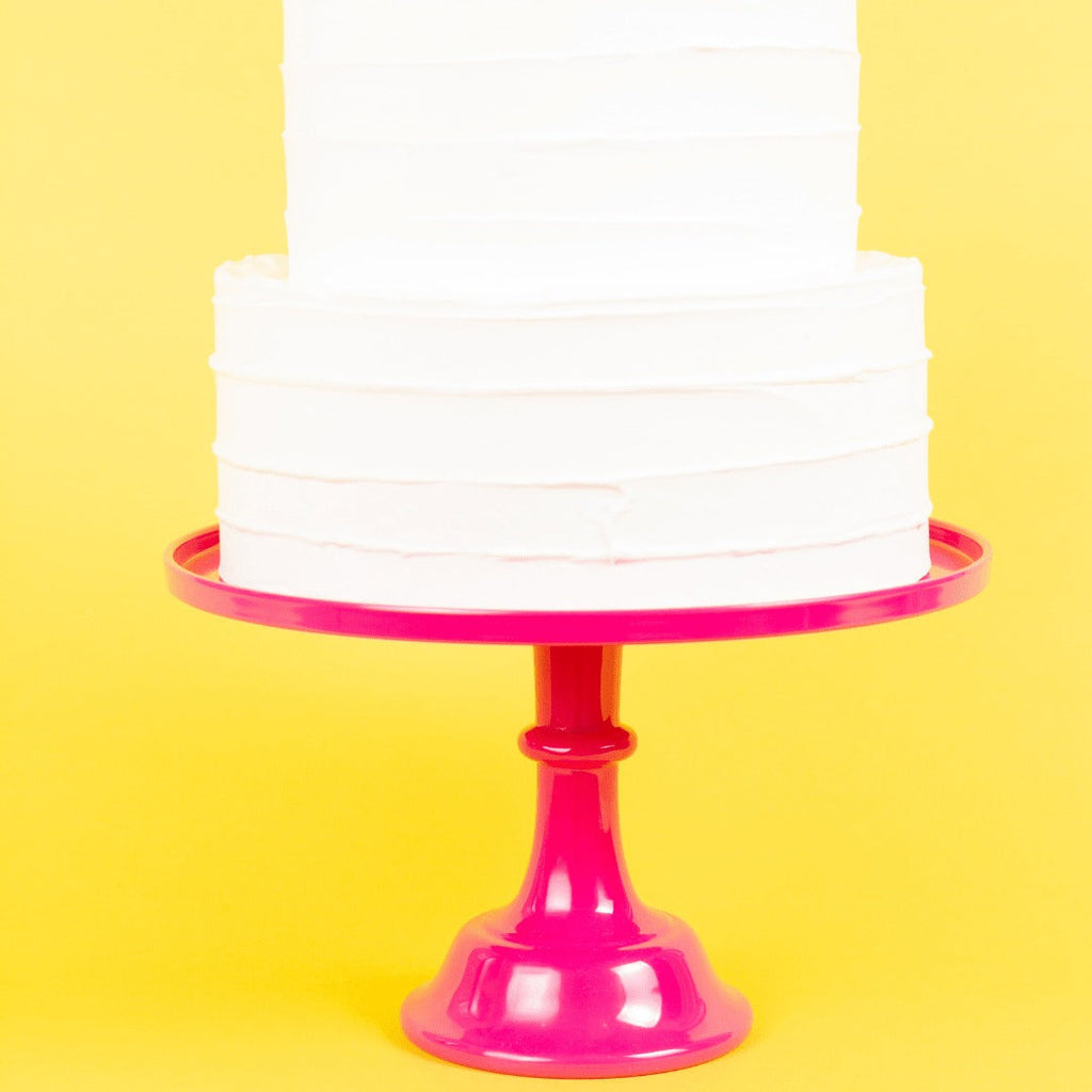 Hot Pink Melamine Cake Stand