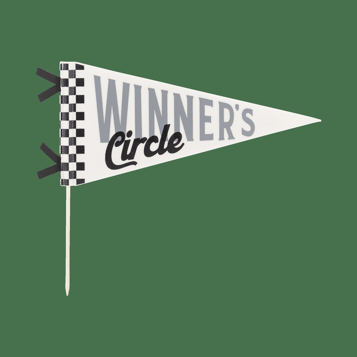 Winner's Circle Felt Pennant Flag