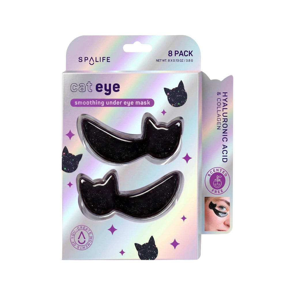 Black Cat Halloween Under Eye Patches