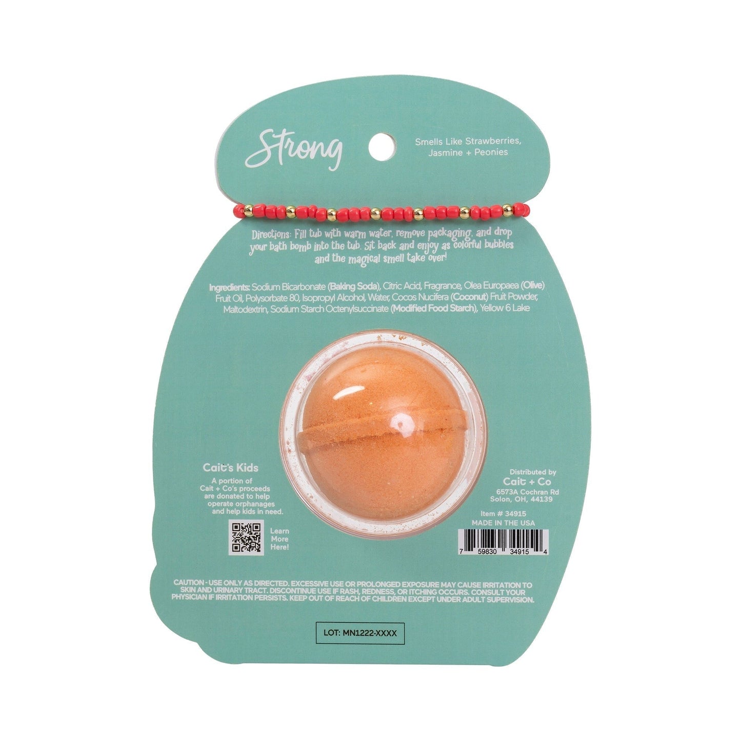 Strong Friendship Bracelet Bath Bomb