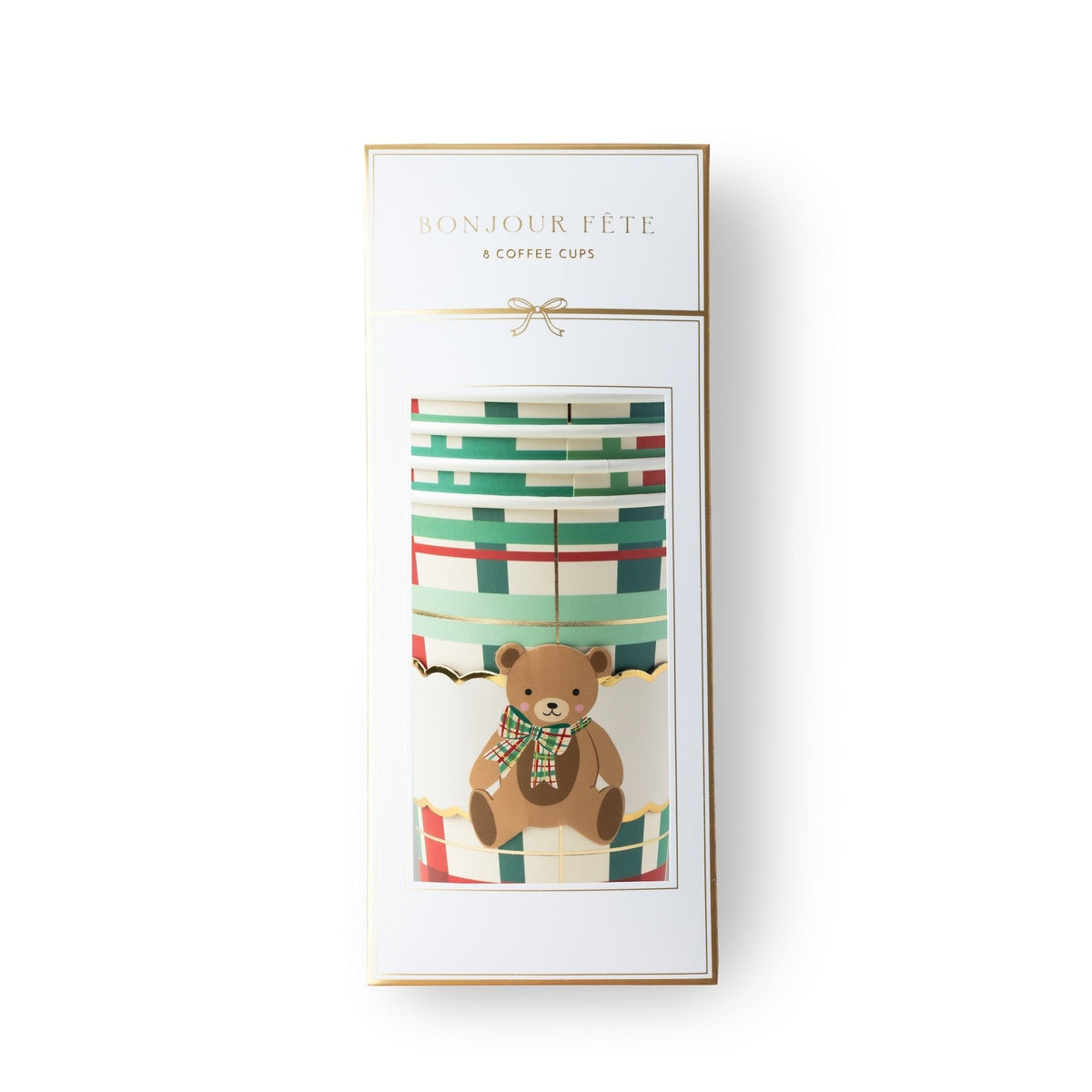 Holiday Henry Bear Coffee Cups