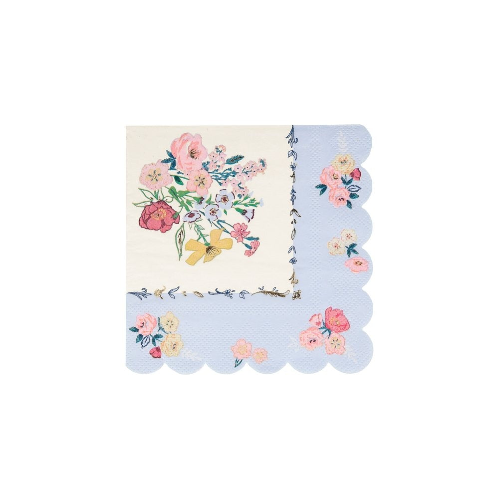 English Garden Floral Party Napkins