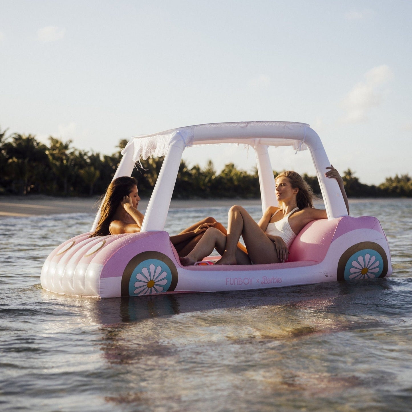 Funboy X Malibu BarbieTM Golf Cart Pool Float