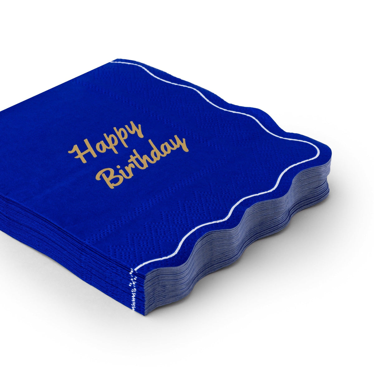 Betty CrockerTM X Bonjour Fete Blue Happy Birthday Cocktail Napkins