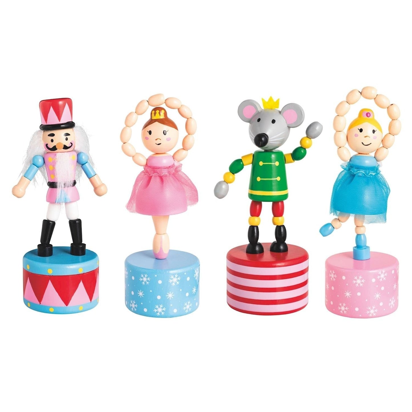 Nutcracker Collapsable Wooden Toy